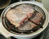 当日に食べれる燻製料理燻製チキンステーキ作り方5写真