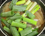 カレイと九条ネギの煮付け作り方3写真