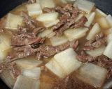 牛肉と大根の塩煮スープ作り方6写真