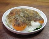 品川の名店居酒屋の目玉焼き作り方6写真