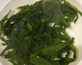三陸産塩蔵わかめときゅうりの酢の物作り方2写真