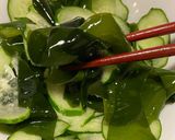 三陸産塩蔵わかめときゅうりの酢の物作り方6写真