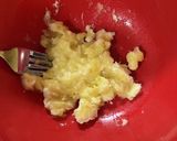 脂質制限　オートミールのバナナパンケーキ作り方1写真