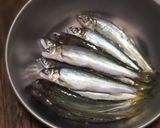 片栗粉を塗すだけ・稚鮎の唐揚げ作り方1写真