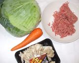 キャベツカレー粉炒め♪簡単漢方薬膳作り方1写真