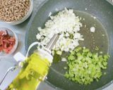 根菜と挽肉のバーリィ スープ作り方4写真