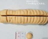 HMで伊クッキー。バーチ・ディ・ダーマ作り方5写真