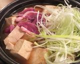 豆腐が主役の鴨ネギ鍋作り方3写真