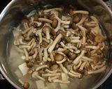 豆苗と豆腐の卵のピリ辛中華スープ作り方2写真