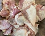 鶏もも肉と玉ねぎきのこのフライパン煮込み作り方3写真