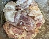 鶏もも肉と玉ねぎきのこのフライパン煮込み作り方4写真