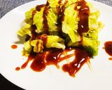 春キャベツまきまき鷄ミンチハンバーグ風♪作り方9写真