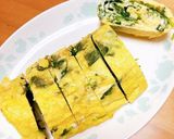 三つ葉入りたまご焼き作り方4写真