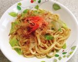 ツナとキャベツの焼きうどん作り方6写真