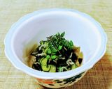 胡瓜とワカメの甘酢和え作り方4写真