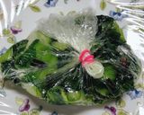 ビニール袋ひとつで簡単 高菜の漬物 減塩作り方4写真