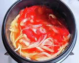 鯖缶入りトマトキムチチゲ作り方5写真