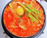 鯖缶入りトマトキムチチゲ作り方10写真