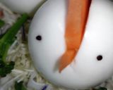 復活祭には茹で卵のにわとりさんサラダ作り方3写真