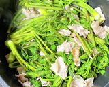 ごはんがすすむ！タラの芽と豚バラ炒め作り方5写真