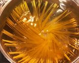 簡単　トマトとベーコンのパスタ作り方4写真