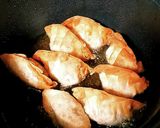 揚げ焼きしそ餃子作り方12写真