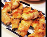 白だしバターで♡新玉ねぎの豚肉巻き作り方8写真