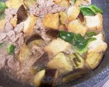 簡単☆豚肉となすとピーマンと厚あげ煮作り方5写真