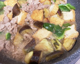 簡単☆豚肉となすとピーマンと厚あげ煮作り方5写真