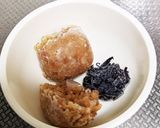 離乳食後期〜納豆ひじきニラのチヂミ作り方2写真