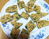 離乳食後期〜納豆ひじきニラのチヂミ作り方6写真