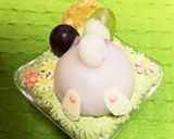 イースター☆苺大福の兎おしりケーキだよ♡作り方9写真