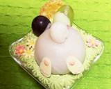 イースター☆苺大福の兎おしりケーキだよ♡作り方9写真