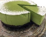抹茶のチーズケーキ作り方7写真