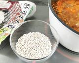 根菜と挽肉のバーリィ スープ作り方11写真