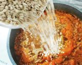 根菜と挽肉のバーリィ スープ作り方12写真