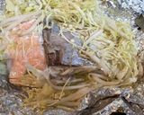 トースターでサーモンとブリのバター蒸し焼作り方9写真