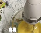 ノンオイル　抹茶のマーブルシフォンケーキ作り方4写真
