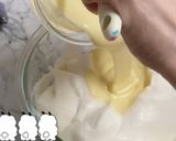 ノンオイル　抹茶のマーブルシフォンケーキ作り方7写真