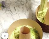 ノンオイル　抹茶のマーブルシフォンケーキ作り方11写真