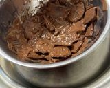 材料２つ　チョコレートケーキ　簡単作り方2写真