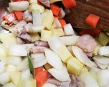 昭和レトロの甘口カレーライス作り方7写真