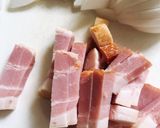 かぶとベーコンのクリーム煮作り方2写真