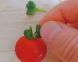 ピックなしでもꕤ*葉付き ミニトマト♡作り方4写真
