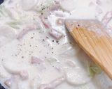 かぶとベーコンのクリーム煮作り方11写真