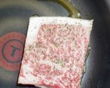 白米消滅！牛ステーキの甘辛ユッケ風！作り方5写真