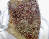 白米消滅！牛ステーキの甘辛ユッケ風！作り方8写真