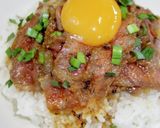 白米消滅！牛ステーキの甘辛ユッケ風！作り方21写真