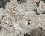 簡単やわらか！鶏むねとニラの中華風炒め作り方1写真