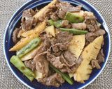 簡単☆牛肉とタケノコの炒め物作り方8写真